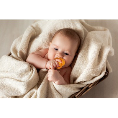 Chupete Caucho Natural 0 a 3 meses