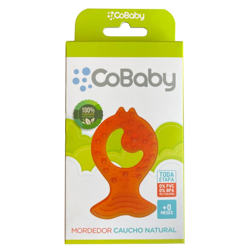 Mordedor de caucho Natural Fish Cobaby Mordedor de caucho Natural Fish Cobaby